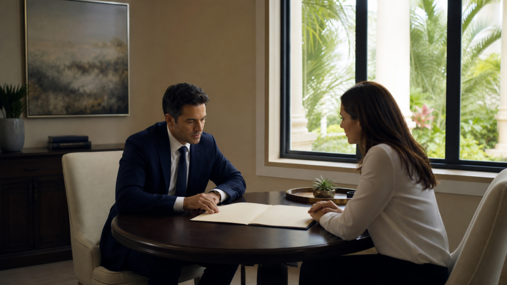 Confidential consultation after a domestic violence arrest in Coral Gables