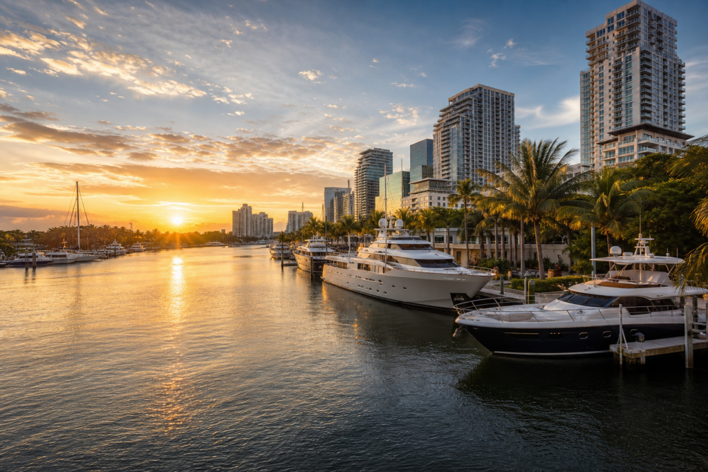 Fort Lauderdale marina representing complex white-collar and federal defense matters