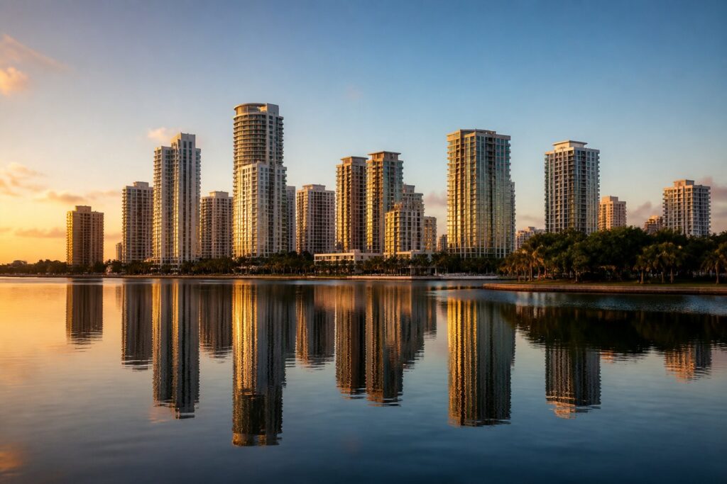 Aventura towers representing review of complex securities records